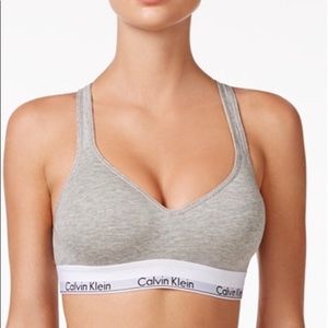 NWT Calvin Klein Padded Bralette